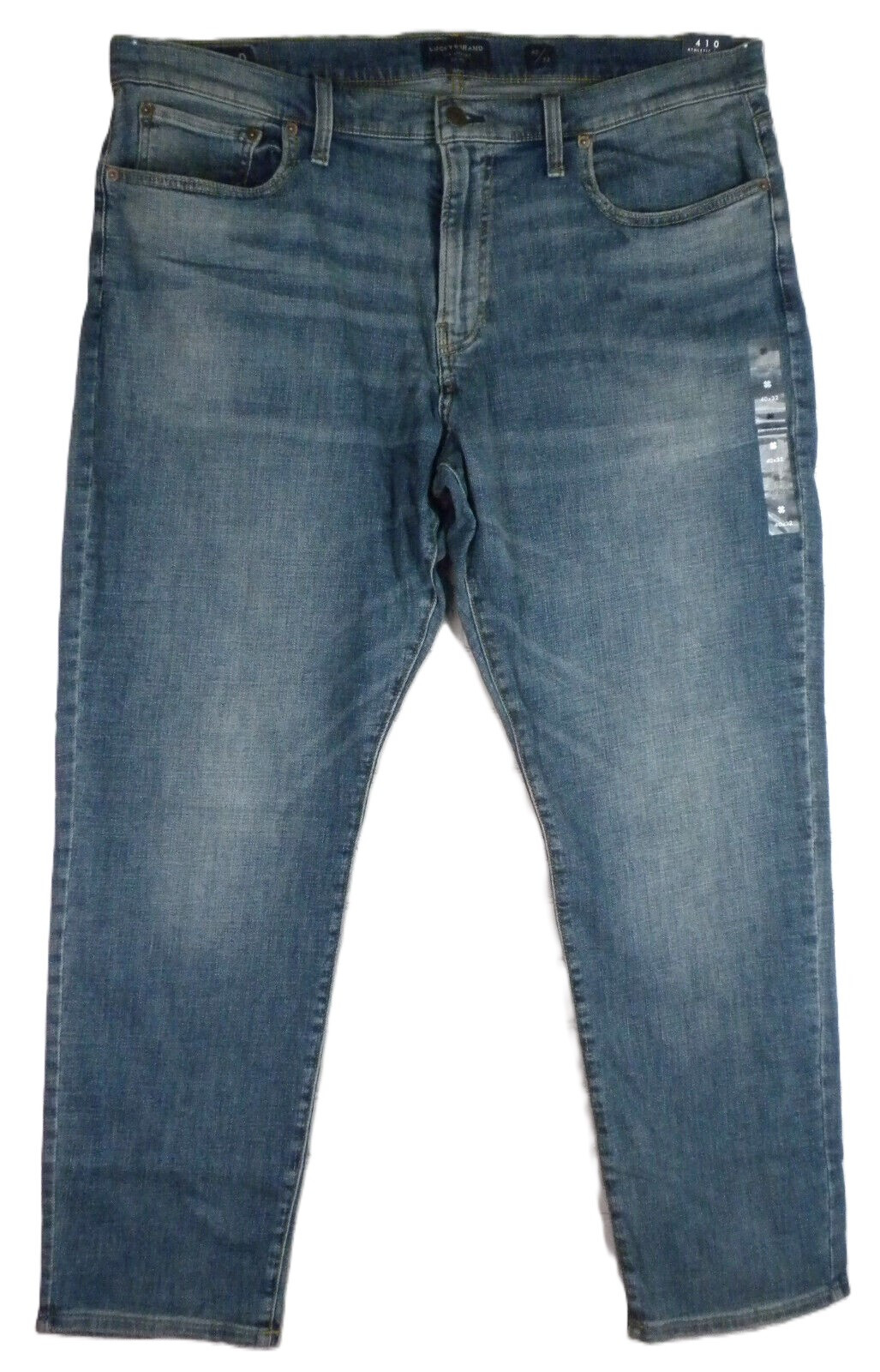 Lucky Brand Men’s 410 Athletic Slim Blue Jeans Size 40 x 32