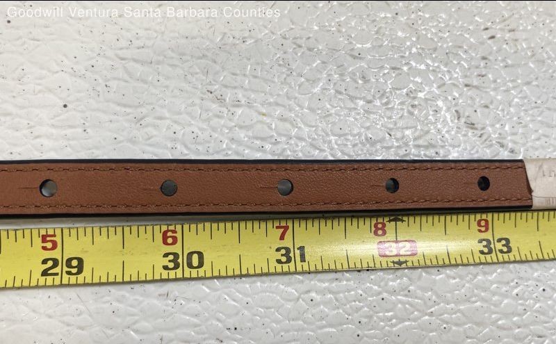 Tory Burch Reversible Logo Belt in Black & Classic Tan-Waist-26-30″-Sz S