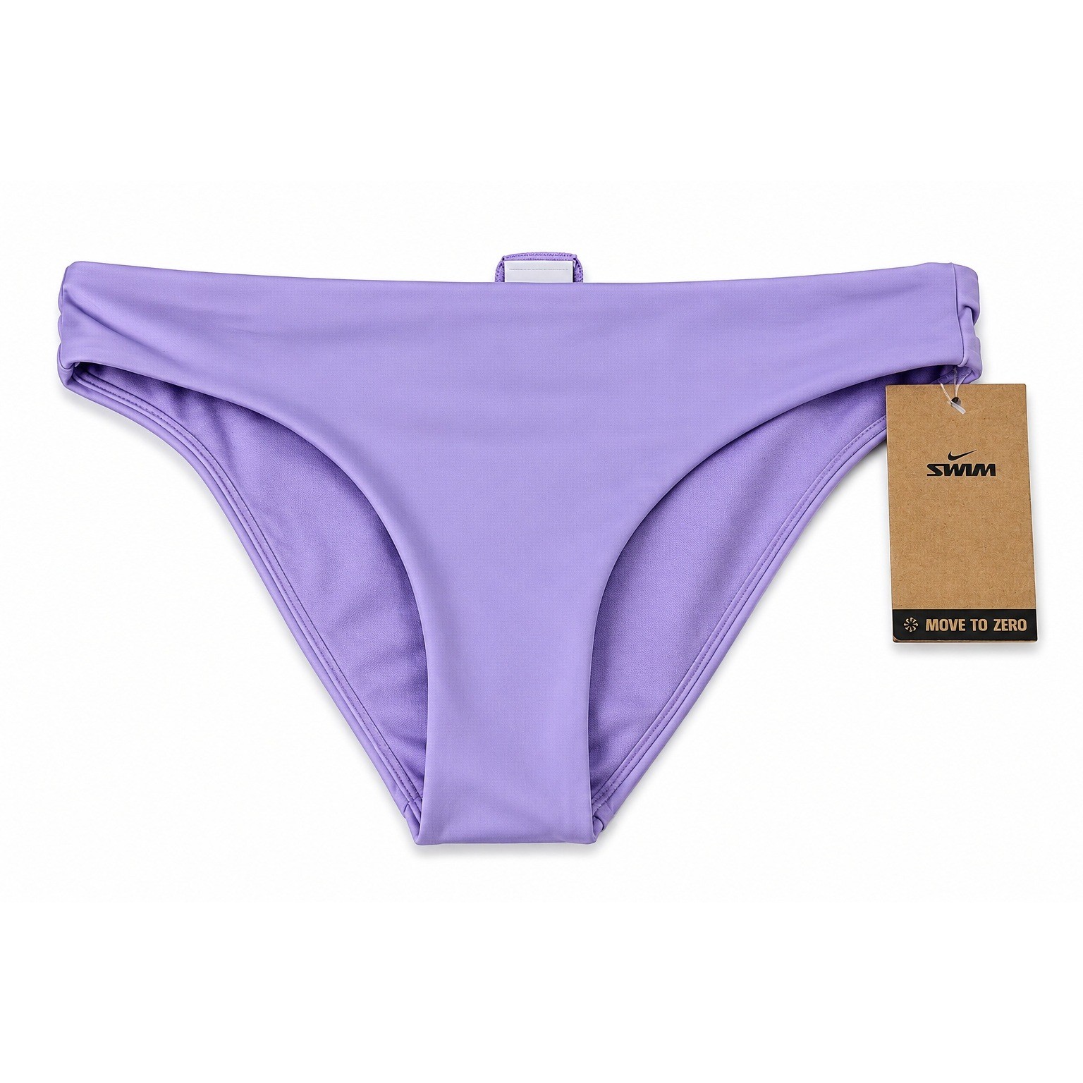 Nike Swim Womens Purple Low Rise Bikini Bottom NESSF247-576 Medium NWT