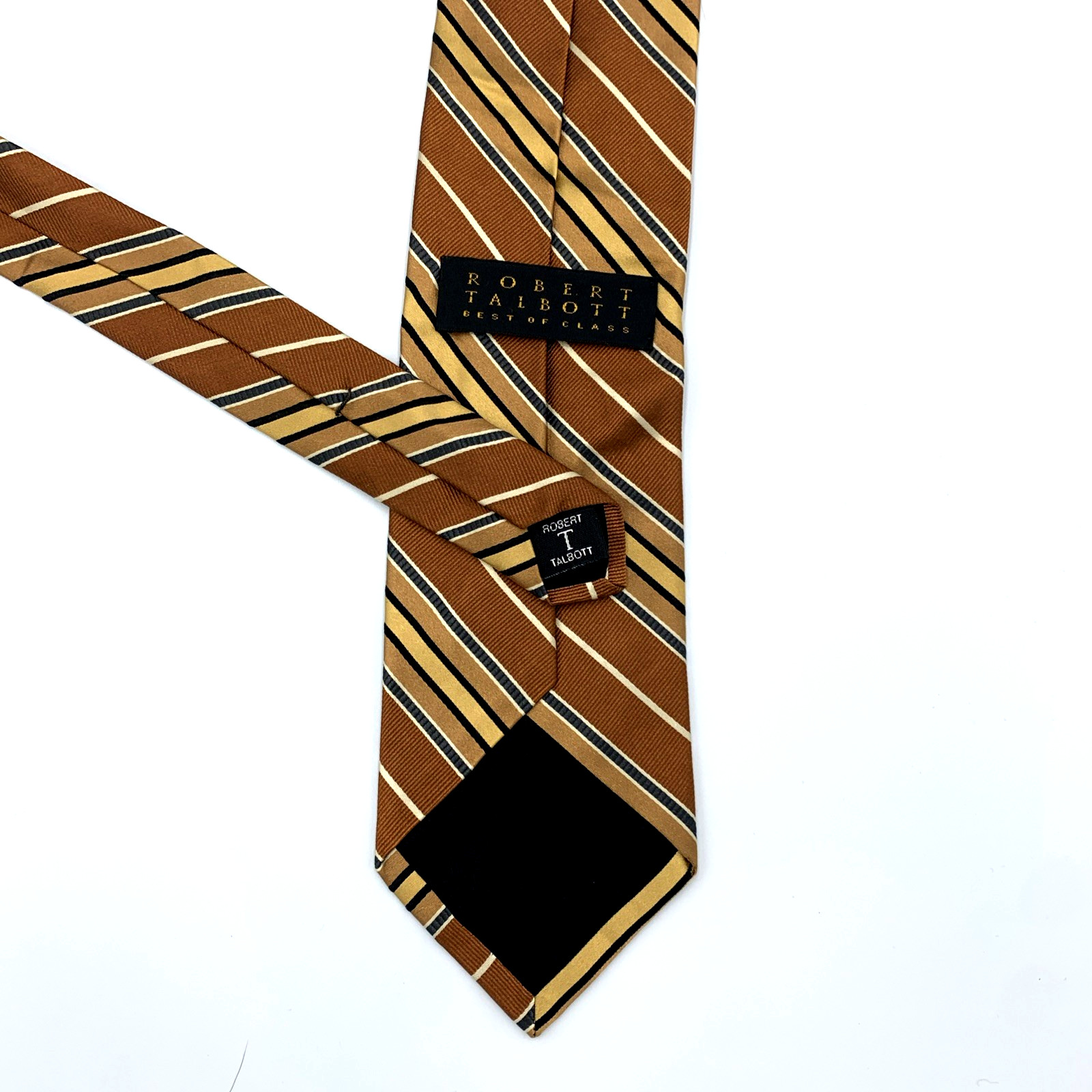Robert Talbott Best in Class Repp Silk Striped Geometric Necktie Lot 3 Men’s