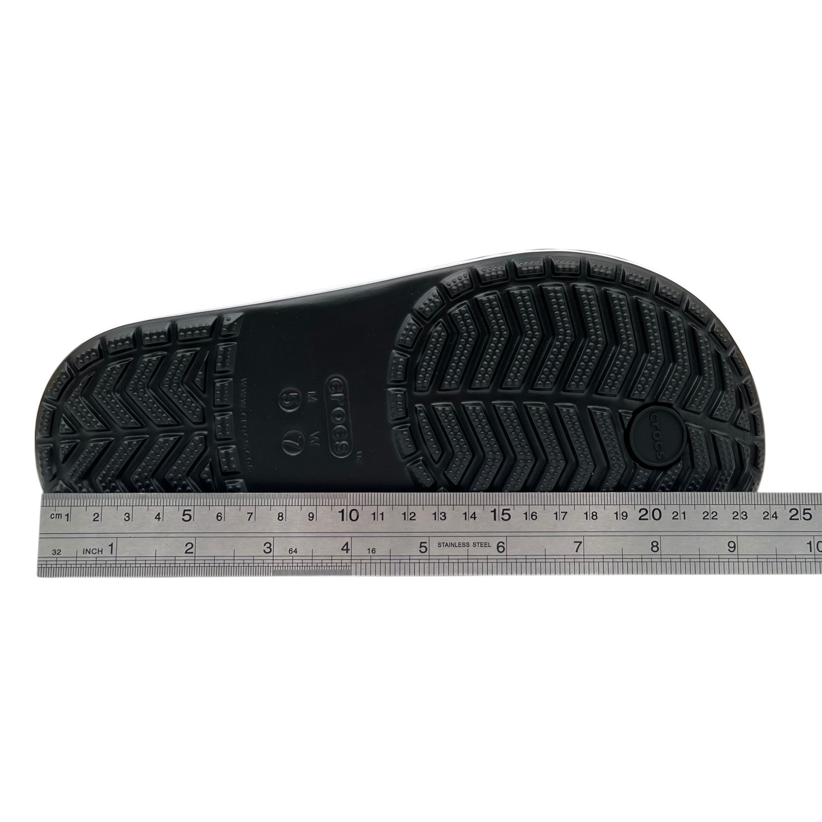 Crocs Bayaband Women’s Flip Flop Sandals Size 7 Black Water Friendly Lightweight