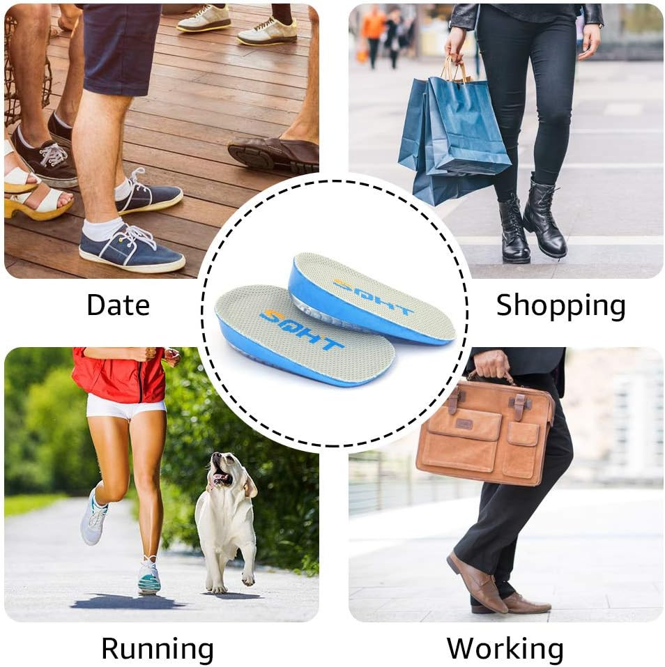 Heel Lift for Achilles Tendonitis, Heel Pain and Leg Length Discrepancy, Shoe In