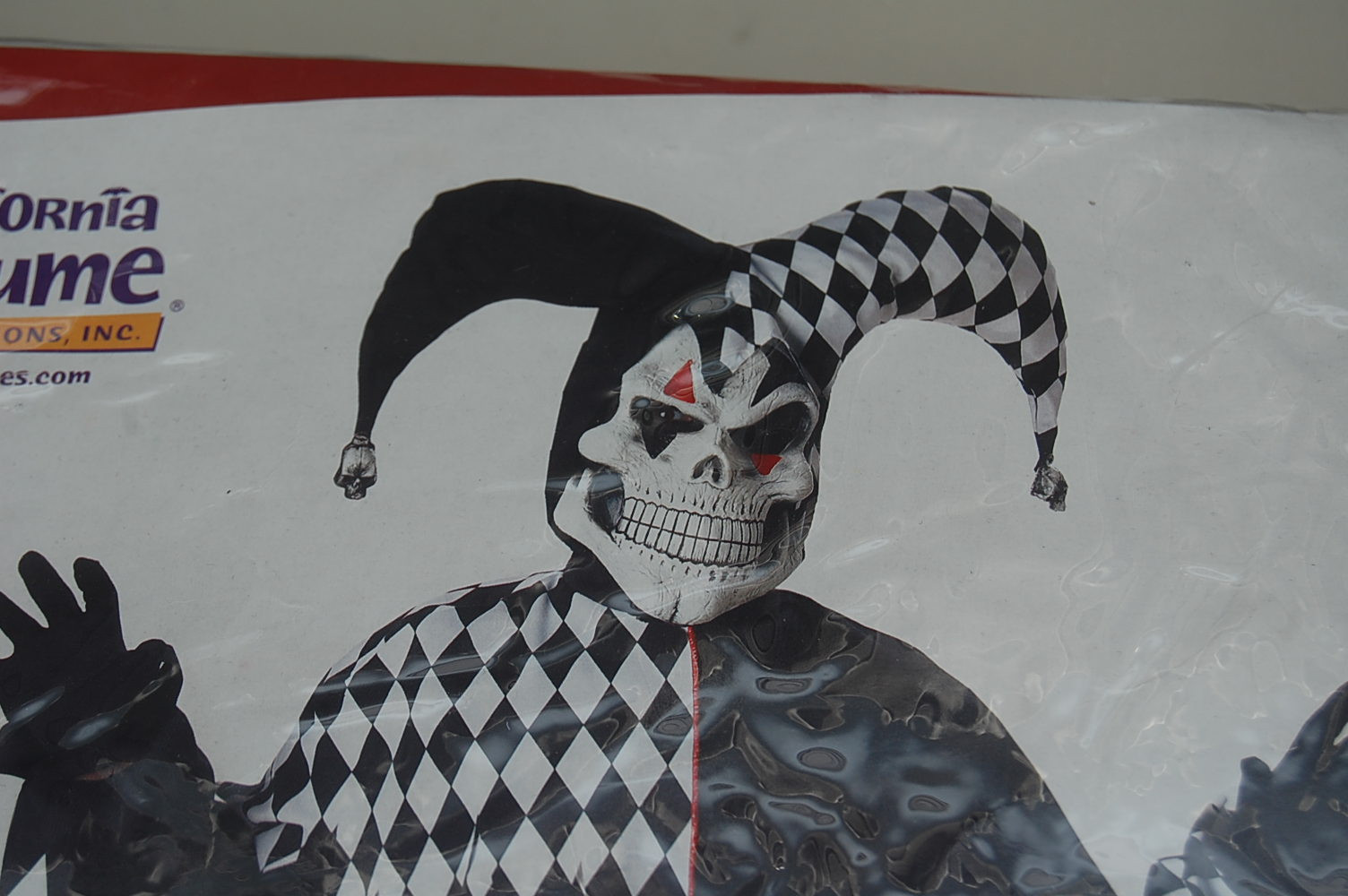 Costume Evil Jester Boys Size Small 6-8 F5205