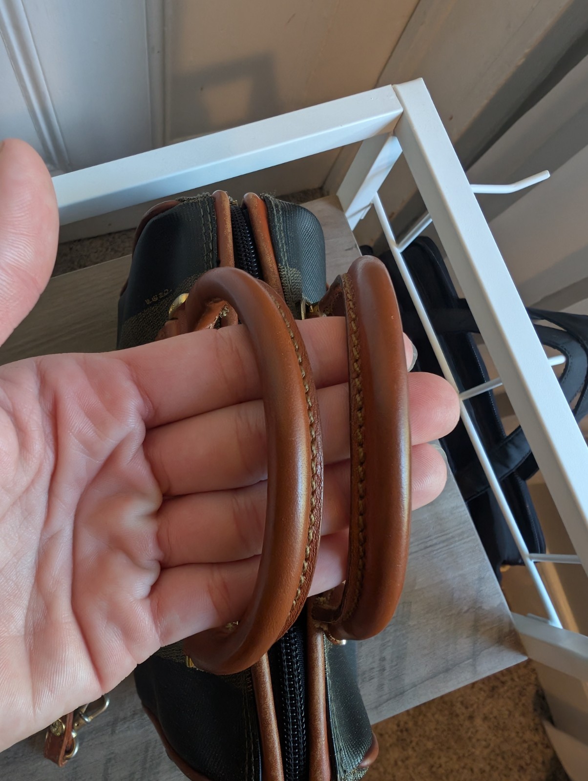 Vintage Fendi Nano Boston/Speedy Bag