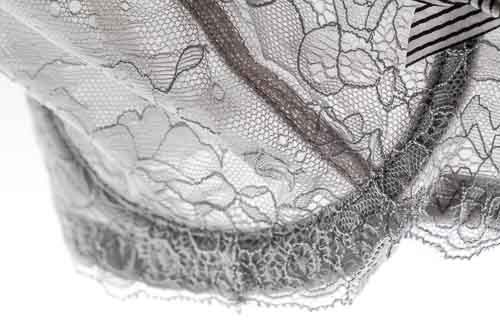 New Claudette Bardot Unlined Plunge Bra Color Concrete Gray Women’s Intimate Bra