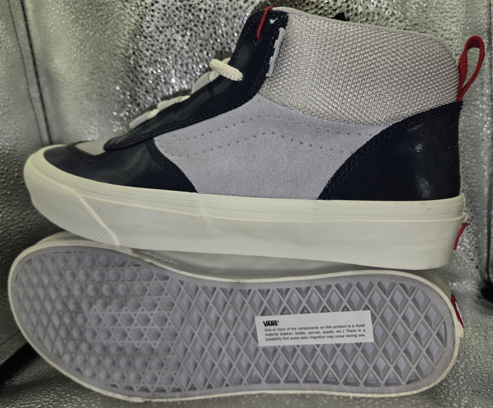 Vans x Quarter Snacks 9.5M/ 11W Skate MC 96 VCU Blue QD