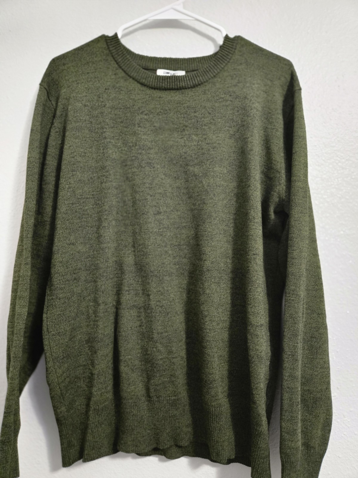 Coofandy Dark Green Long Sleeve Sweater Size L #210