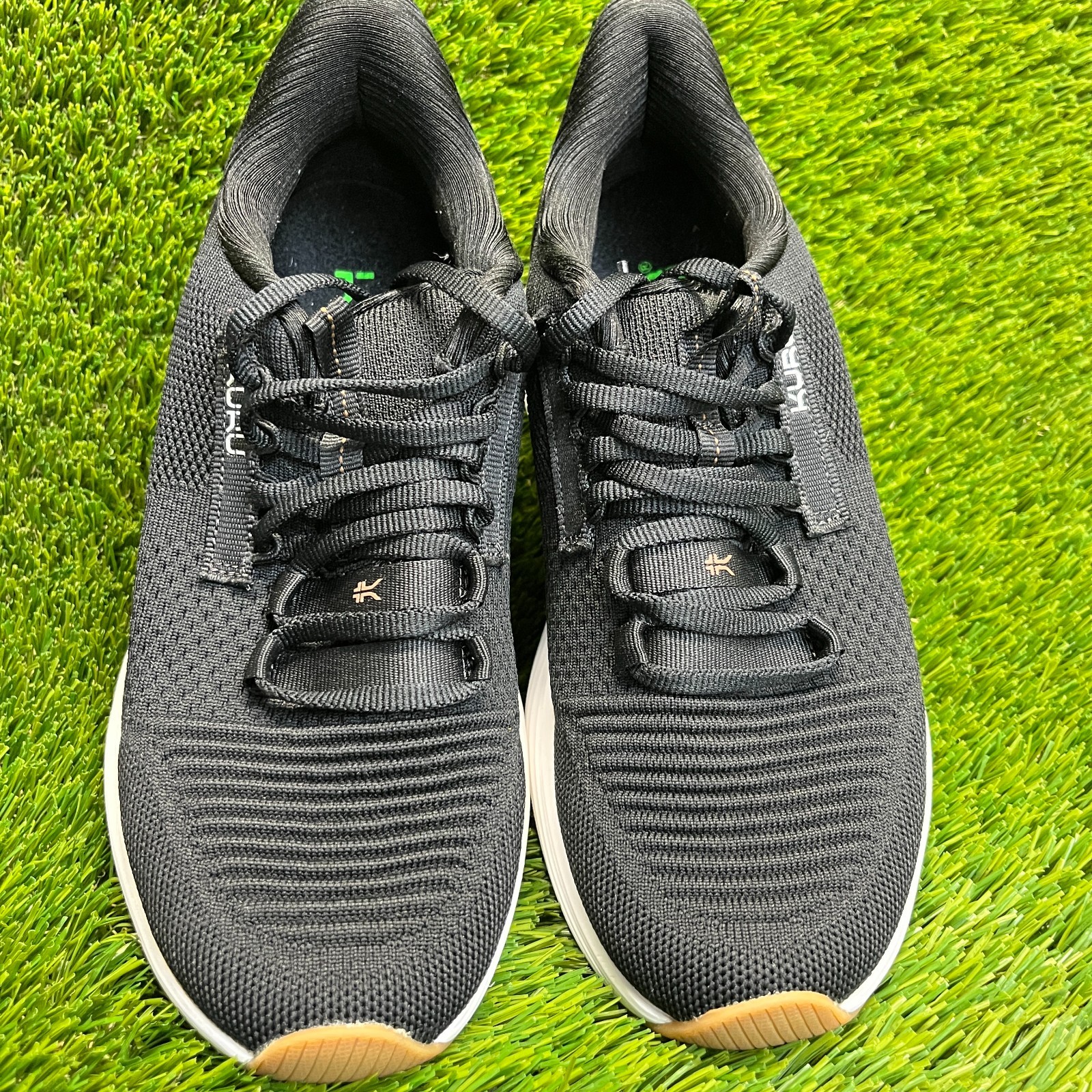 Kuru Atom 2 Womens Size 7 Black White Athletic Running Walking Shoes Sneakers