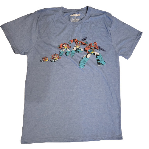 Transformers Graphic T-Shirt Adult Size Medium Loot Crate Exclusive Graphic Tee