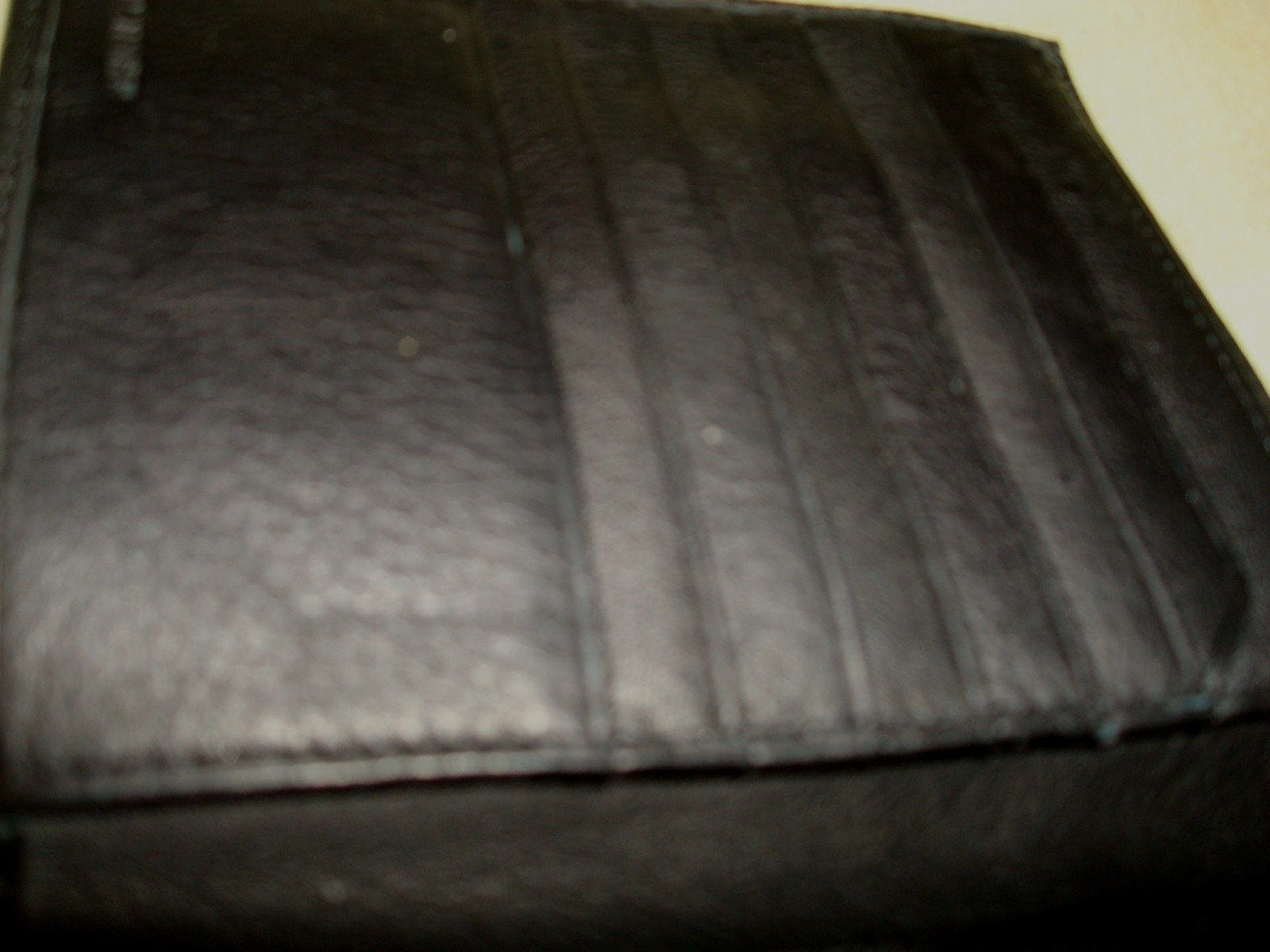 Amity Genuine Leather Large Bifold Wallet -with 8 Card Slots- 4.5″ x 5.25″ Black