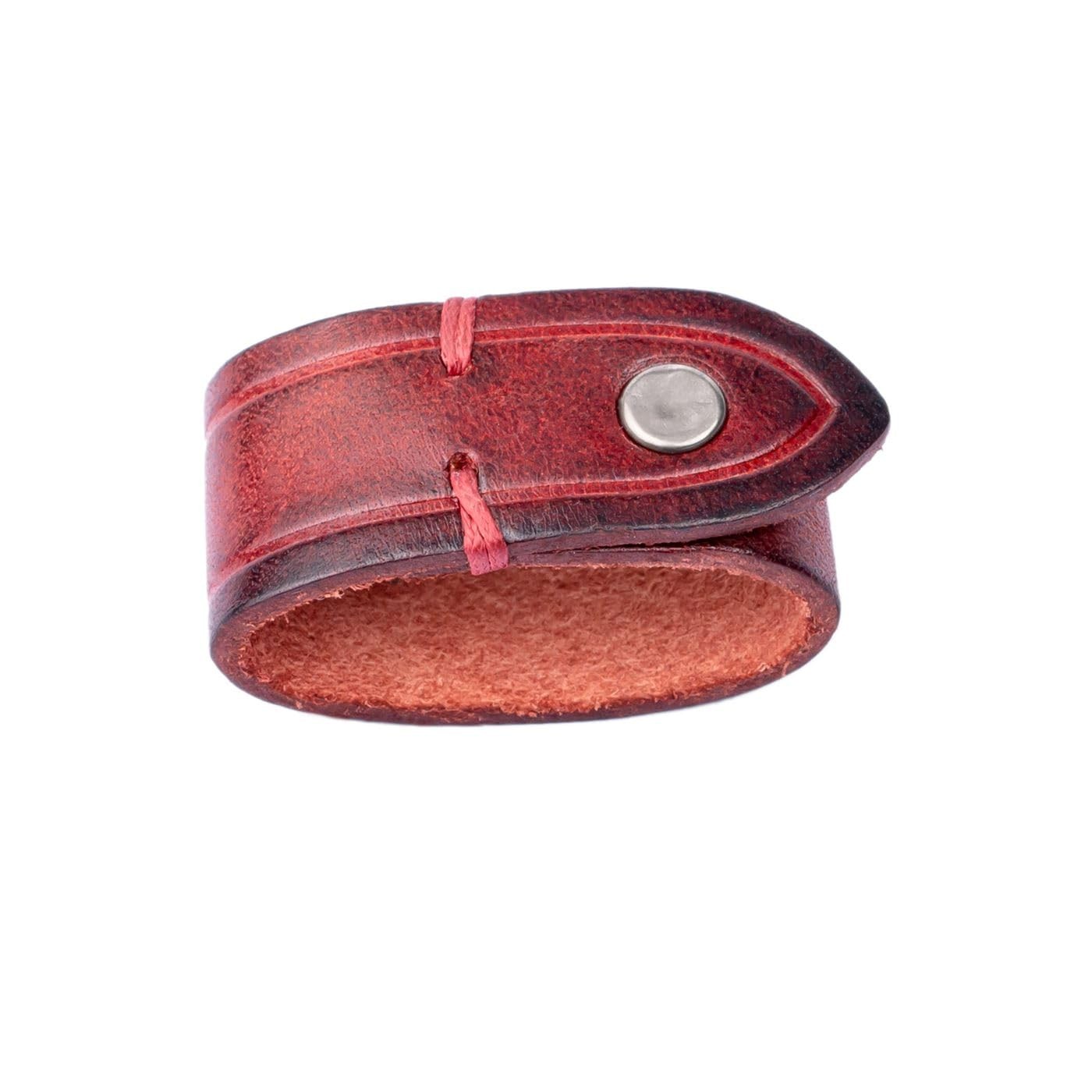 1.5″(38mm-40mm) Belt Loop Keeper One Piece Leather Leather Loop Keeper Belt A…