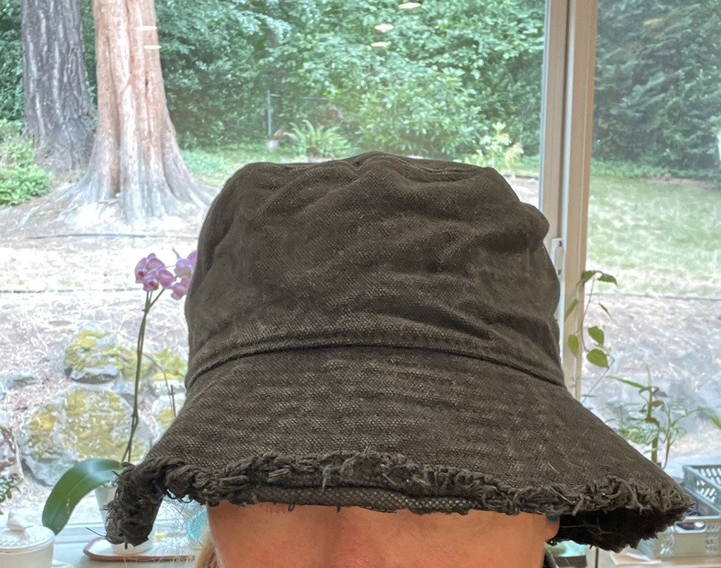 Unisex Black Bucket Hat World Market 22inch 56cm