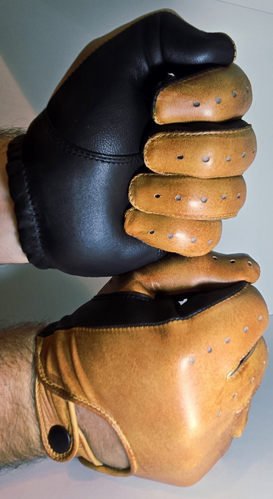 Leather Gloves 🧤 NEW thin Nappa Lambskin 🔥 thin driving gloves Police gloves