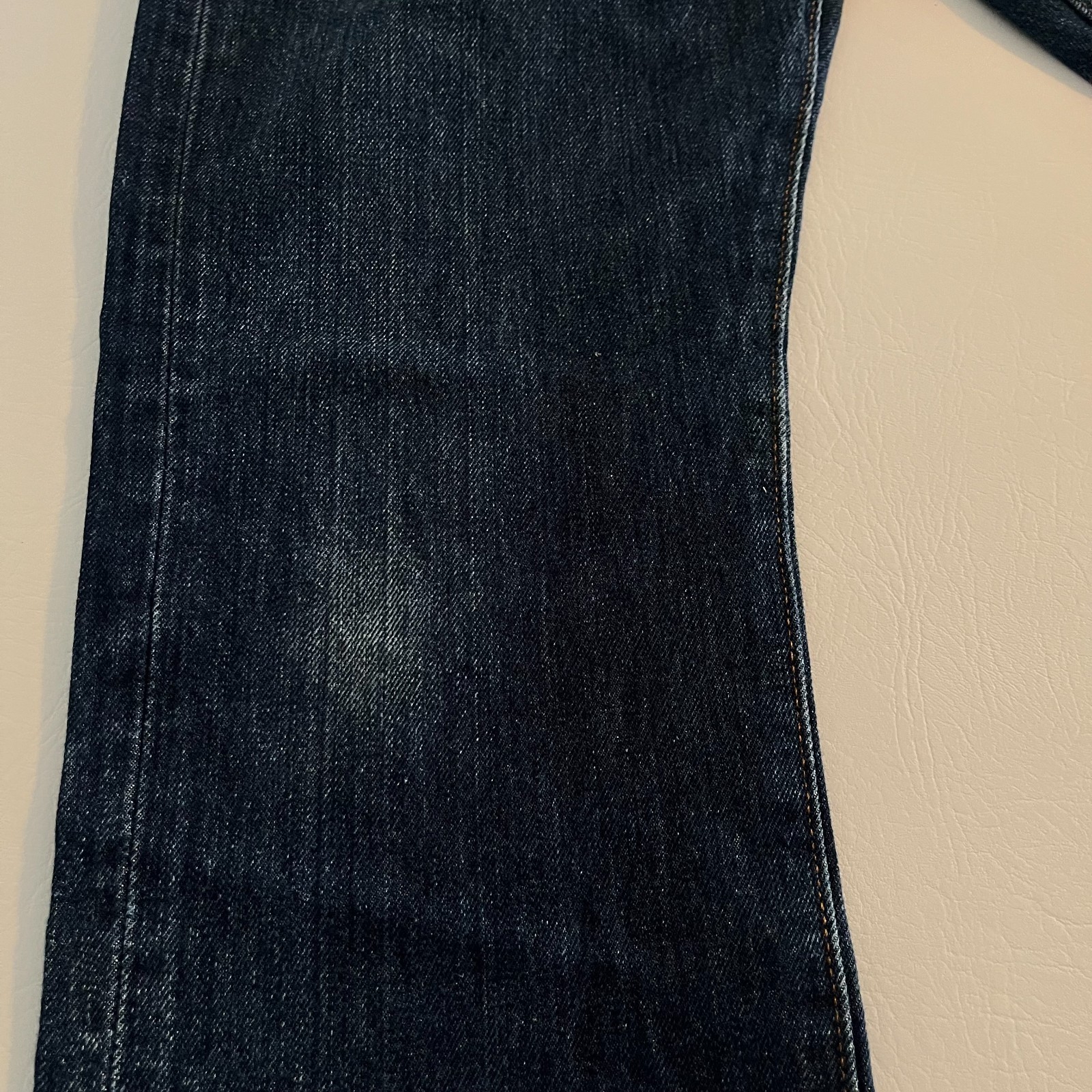 Levi’s Men’s 501 Jeans 31W x30L (Actual 30Wx29L) Button Fly Dark Blue Straight