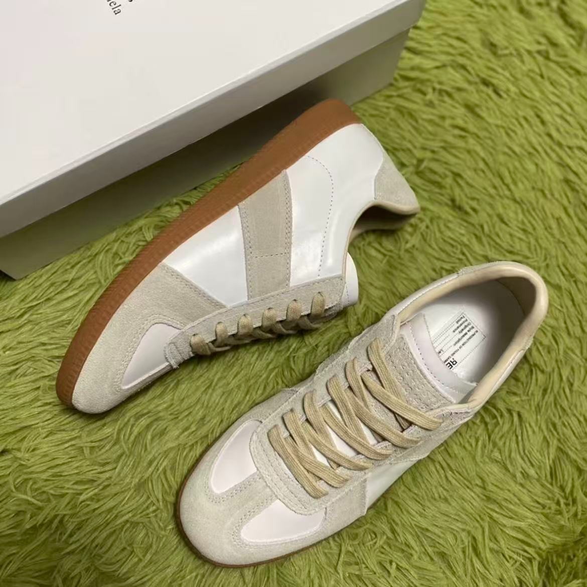 Size 7-13 Maison Margiela Replica 2019 White Grey S57WS0236P1895101Casual Shoes