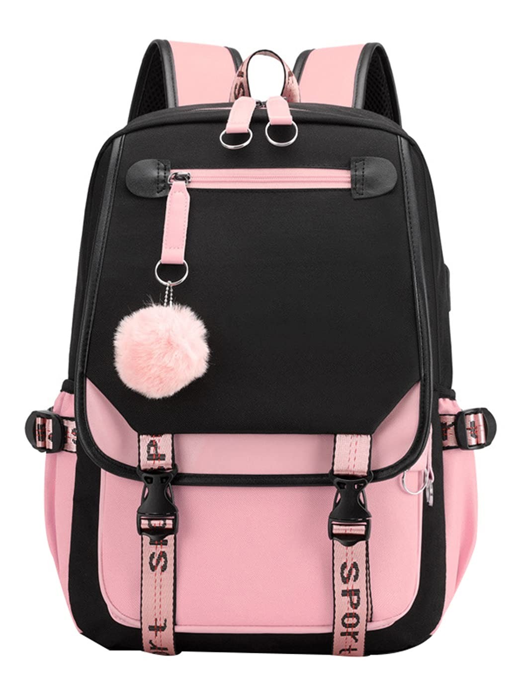 JiaYou Teenage Girls’ Backpack Middle School Students Bookbag Outdoor Daypack…