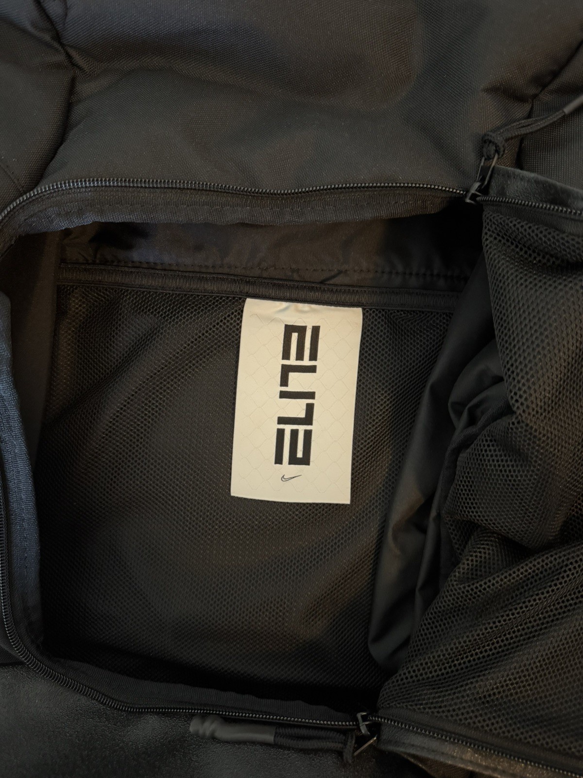 New Nike Elite Pro Hoops Basketball Backpack Black