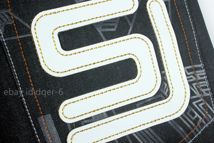 New Men’s Black Jeans Denim Baggy Loose Casual Pants Trousers Hip-Hop W30-W42