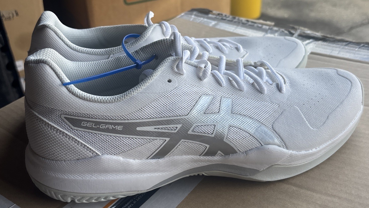 Size 12 – ASICS GEL-Game 7 Men’s White