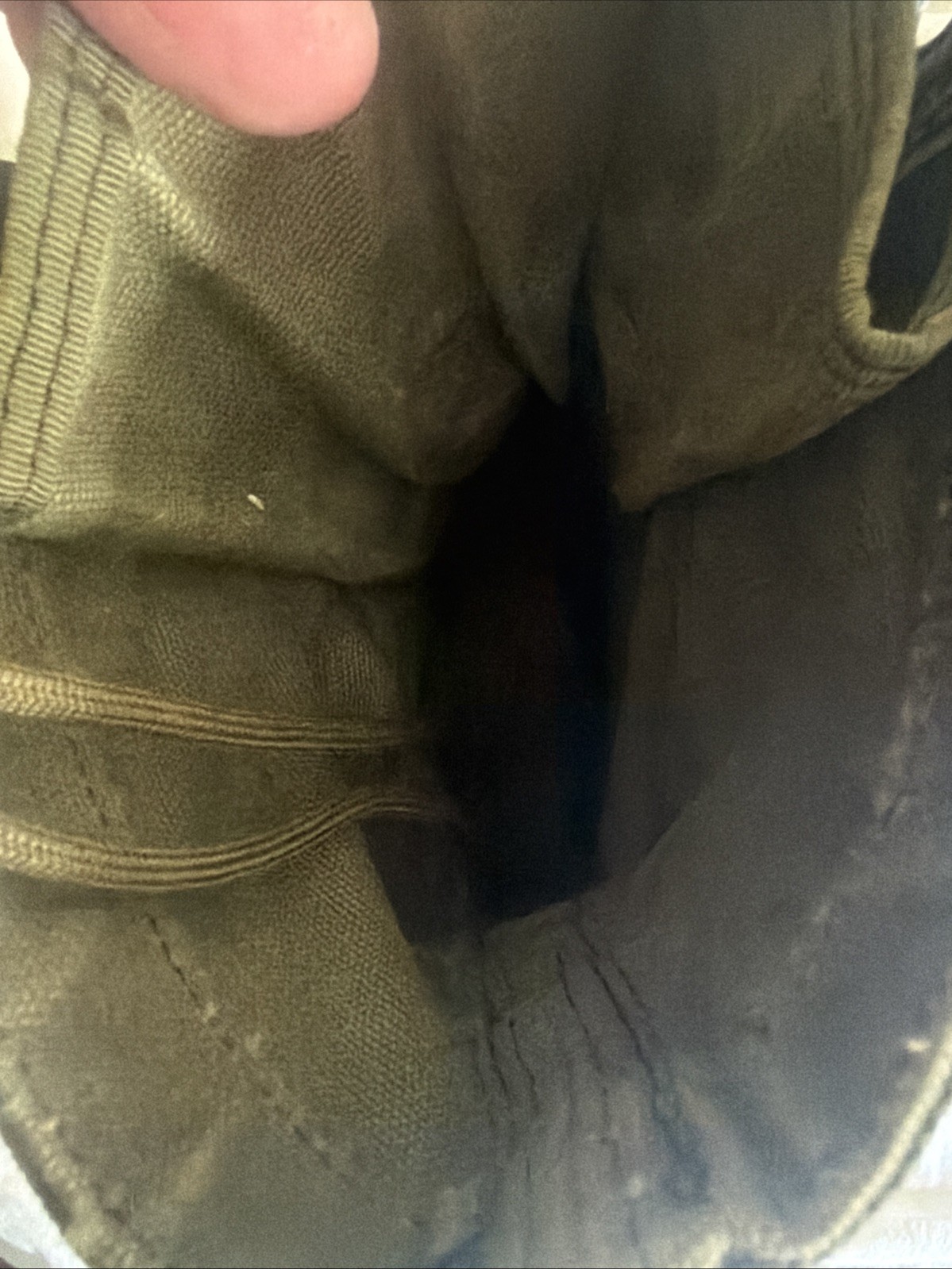 Vintage Late 80’sMilitary Combat Jungle Boots Spike Protective Ro Search 10.5 R