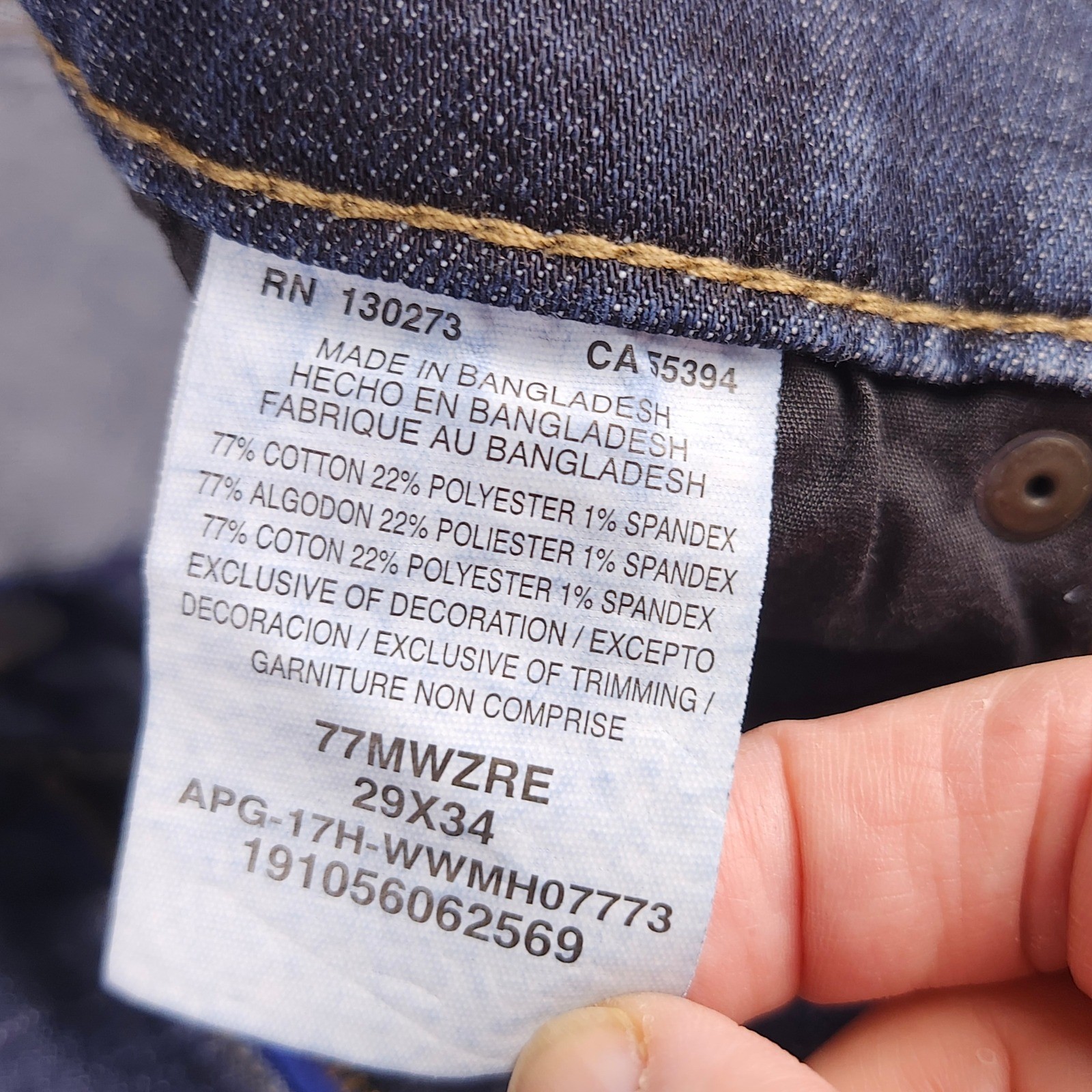 Wrangler Retro Slim Boot Jeans Mens 29×34 Blue Medium Wash Denim 77MWZRE Western