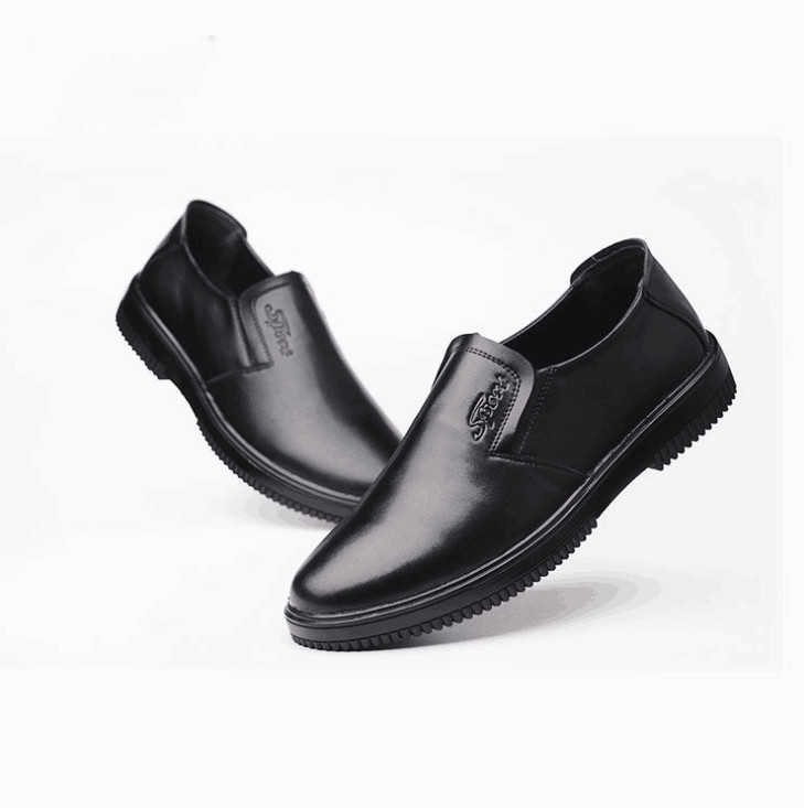 Men’s Restaurant Oil Resistant Kitchen Work Shoes Loafer Slip-On Skid Non-Slip