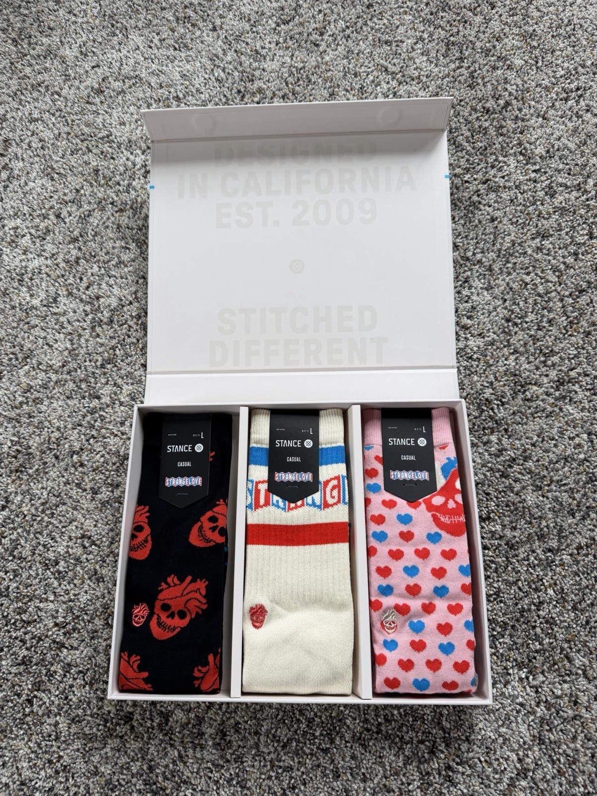 StrangeLove Skateboards x Stance Socks Box Set Collection Retail $65