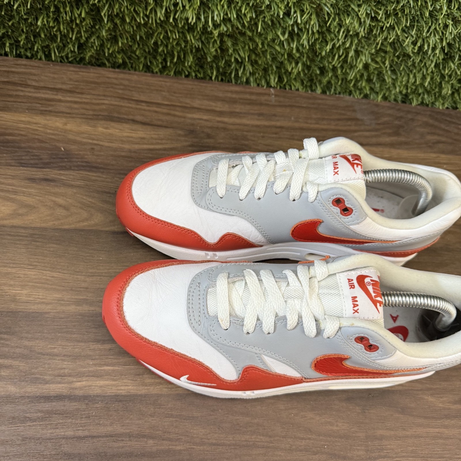 Nike Air Max 1 LV8 White Martian Sunrise DH4059 102 Size 8.5 Shoes