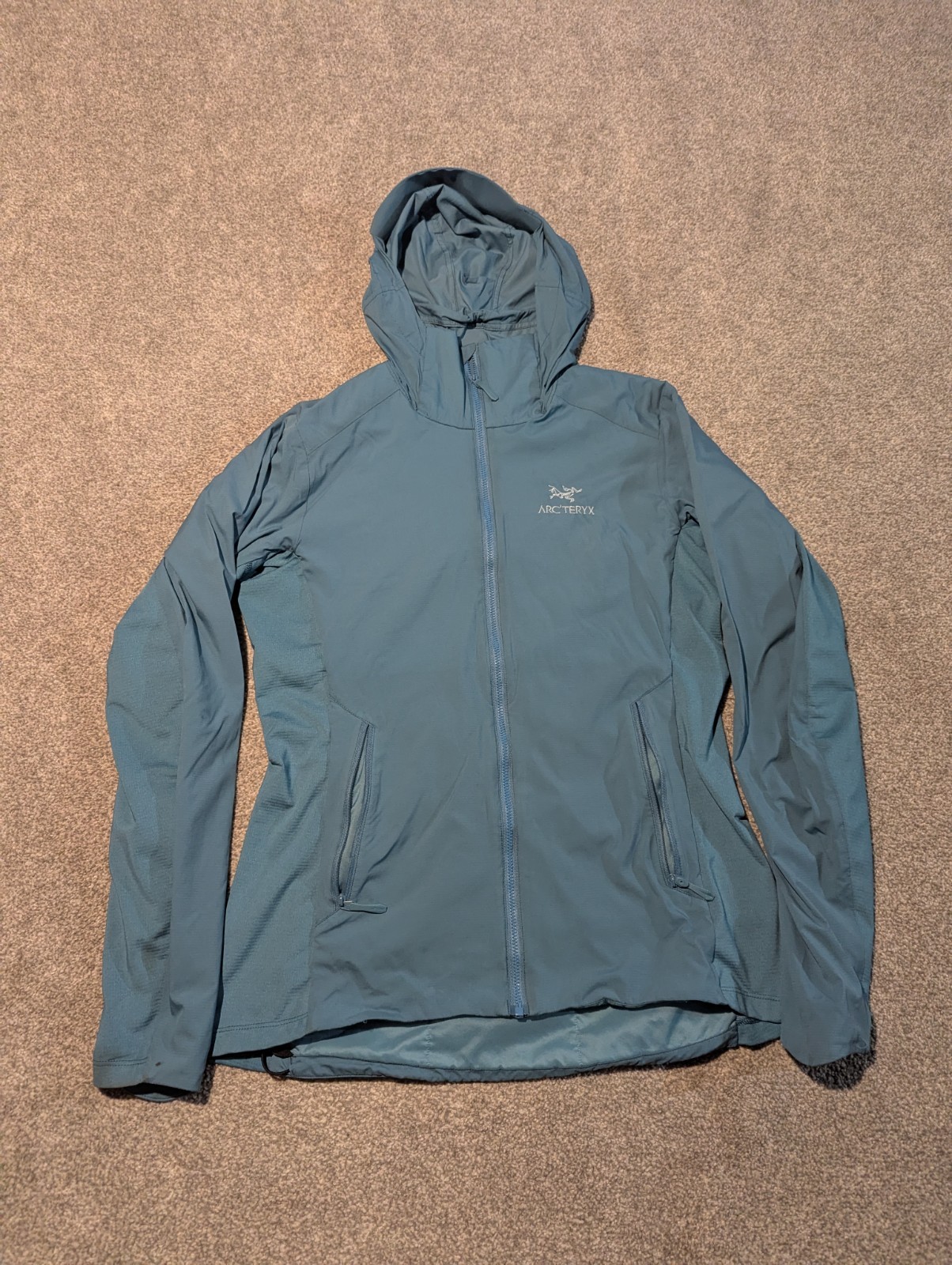 Arc’teryx Jacket Womens Medium Blue Atom SL Hoody Hooded Coat