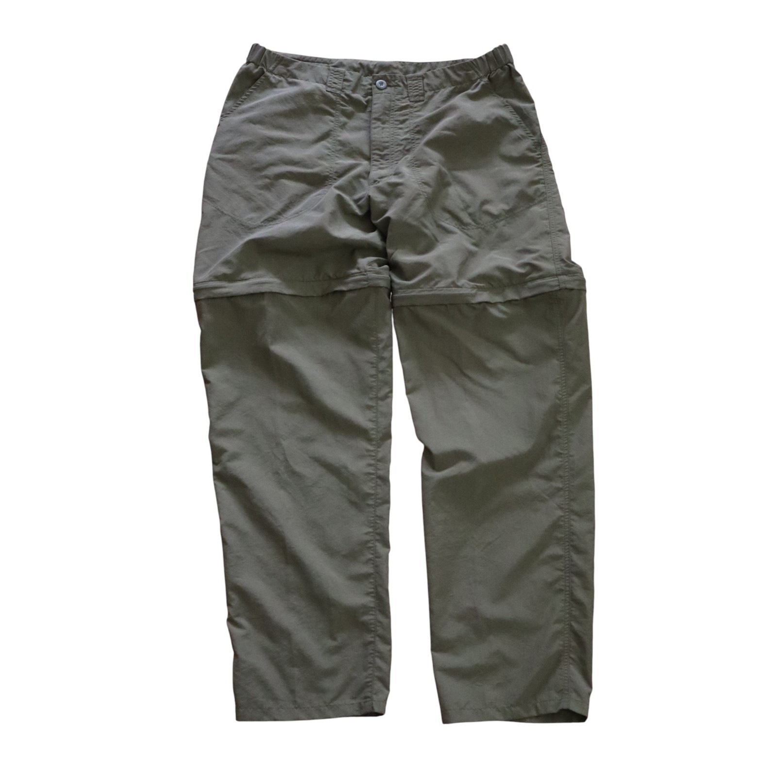 New Vtg Patagonia Convertible Fishing Pants Men L 34/35 Alpha Green River Shorts