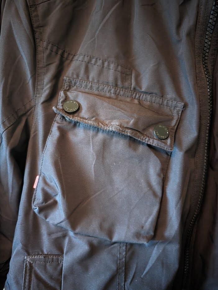 Strellson Nylon Blouson Ribbed Bomber Size Medium