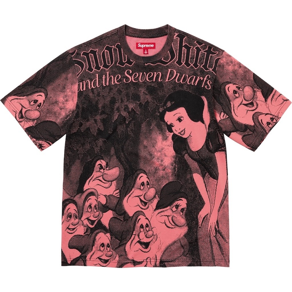 BRAND NEW – Supreme FW24 Snow White S/S Top – Pink – Size: Large – (IN HAND)