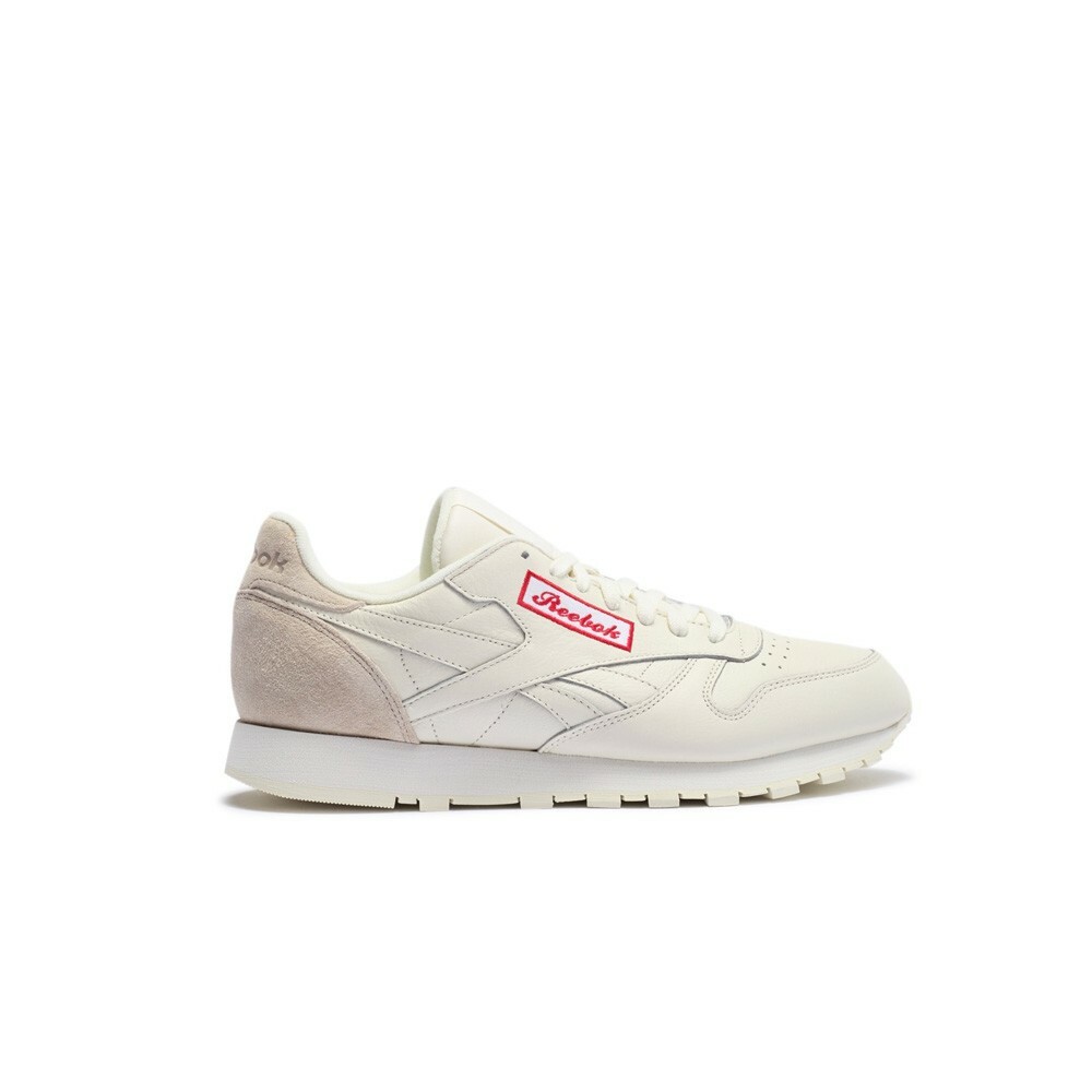 Reebok Classics Classic Leather PGS (Chalk/Sand Stone/Primal Red) Men’s Shoes