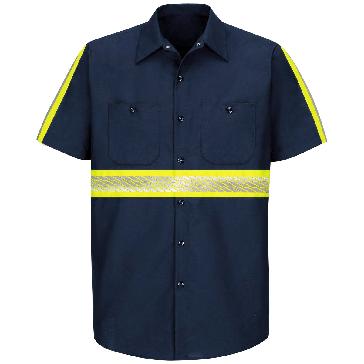 L&M Men Enhanced Visibility Hi Vis Reflective Work Towing Uniform Shirts & Pants