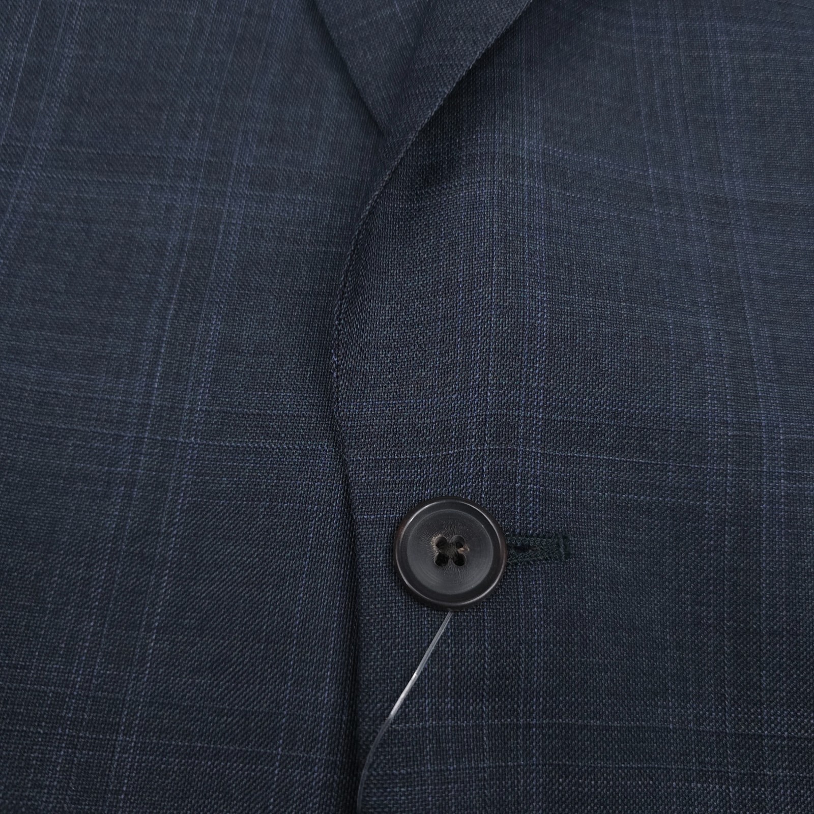 Paul Smith Wool Soho Suit Mens Size 36R (EU 46R) Very Dark Green Loro Piana