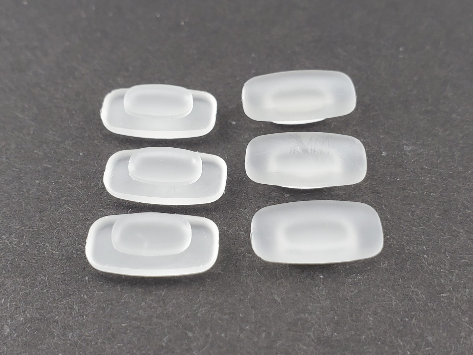 Universal Slip-in Rectangular Nose pad Sunglasses Replacement 13mm x 7mm Aviator