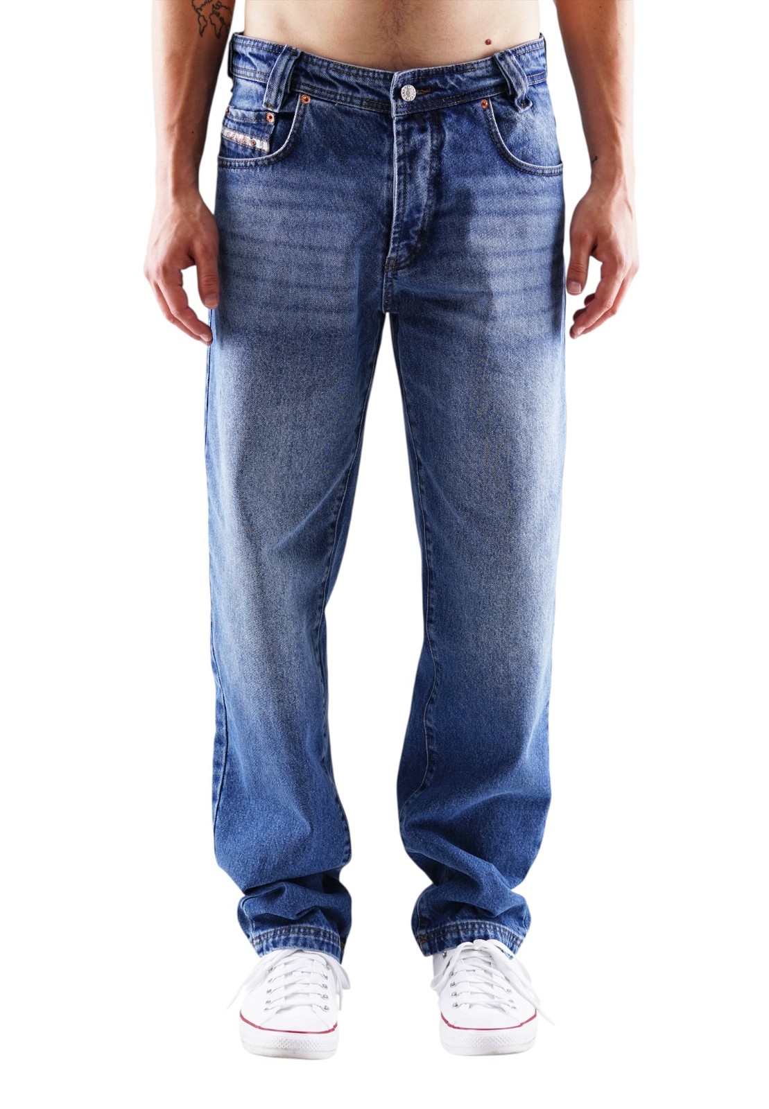 Picaldi Mens Jeans Zicco 472 Dakota Relaxed Fit Sapphire Blue Denim