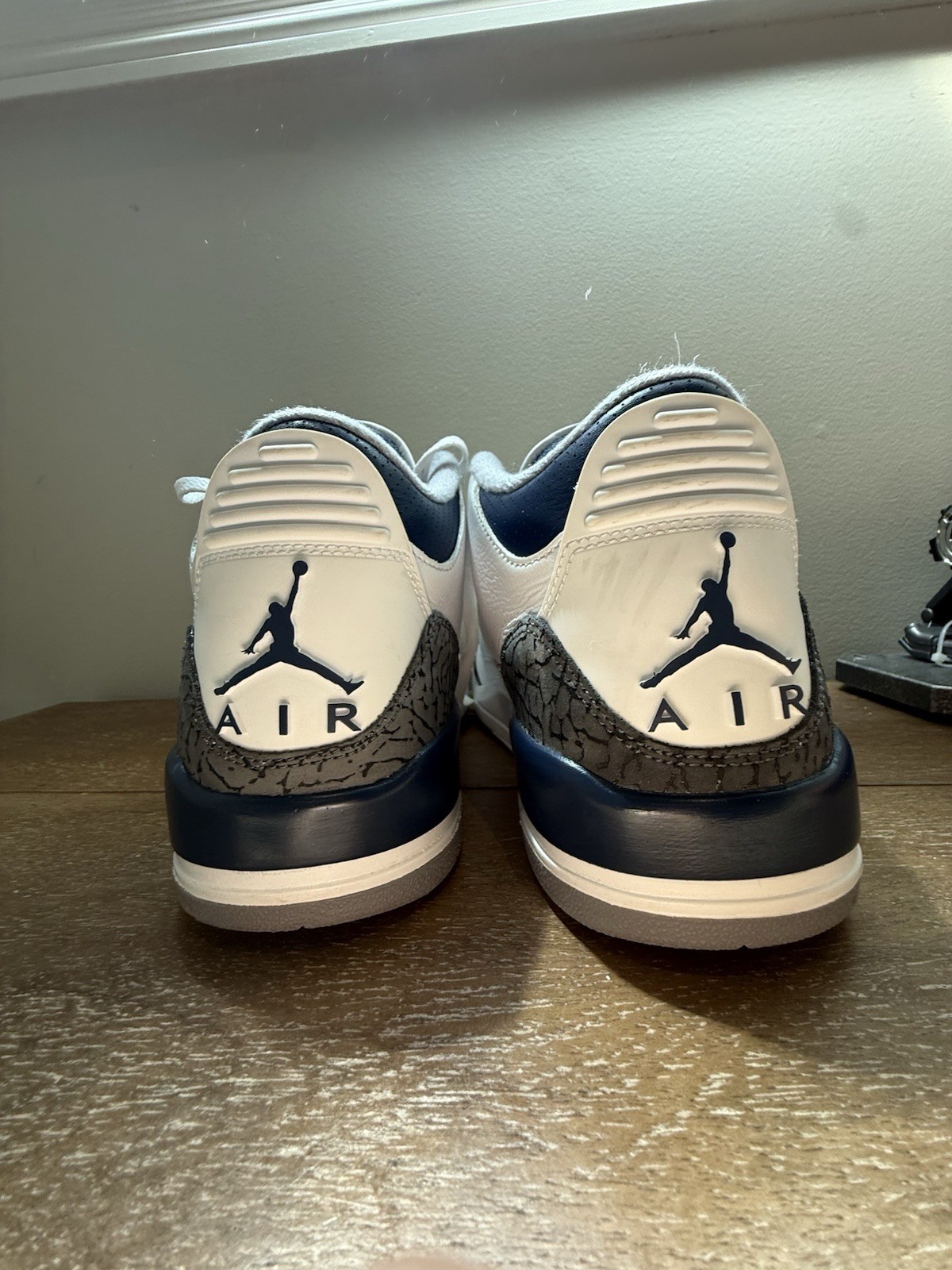 Jordan Air Jordan 3 “Midnight Navy” Sneakers with Box – size 10.5