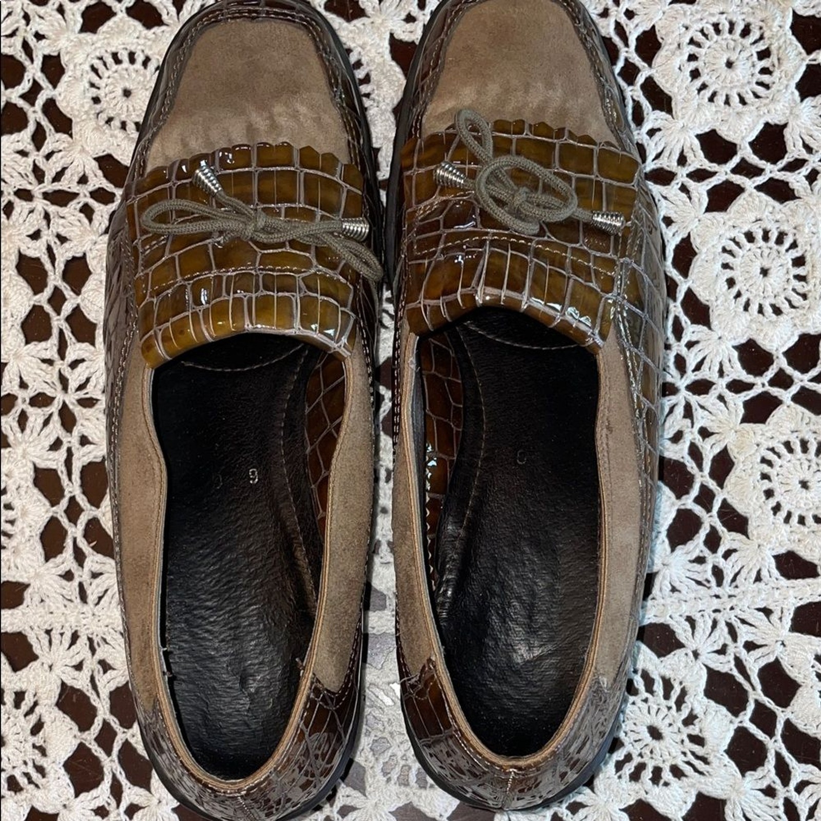 Ara Women’s Brown and Tan Loafers