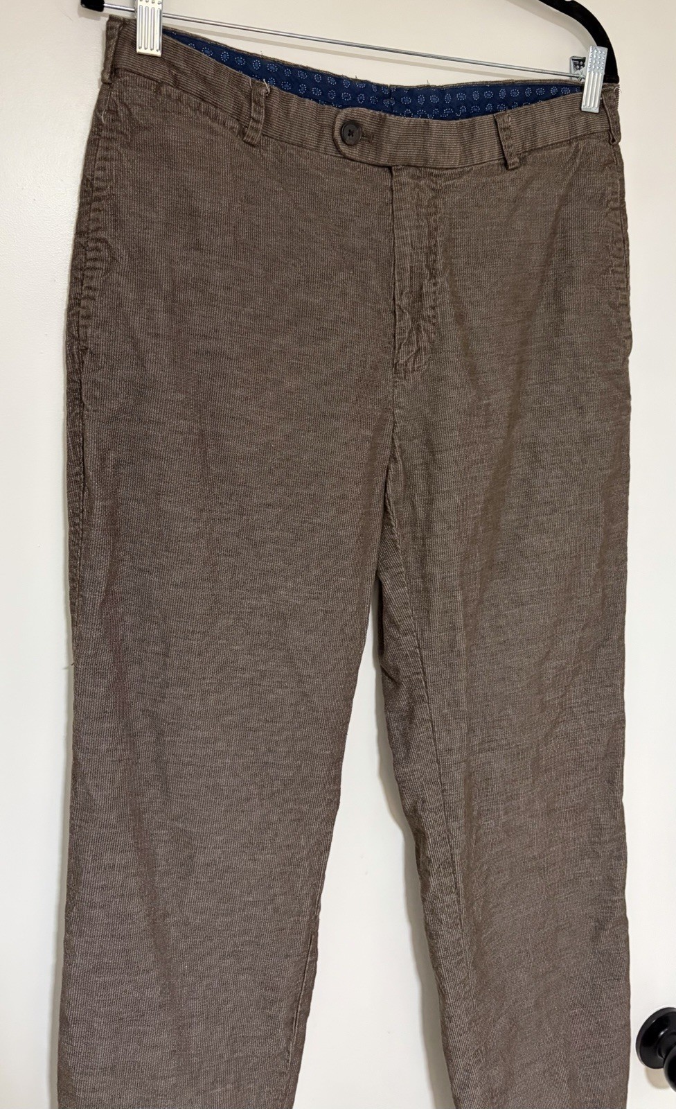 Peter Millar Men’s Brown Corduroy Pants Size 32 5-Pocket