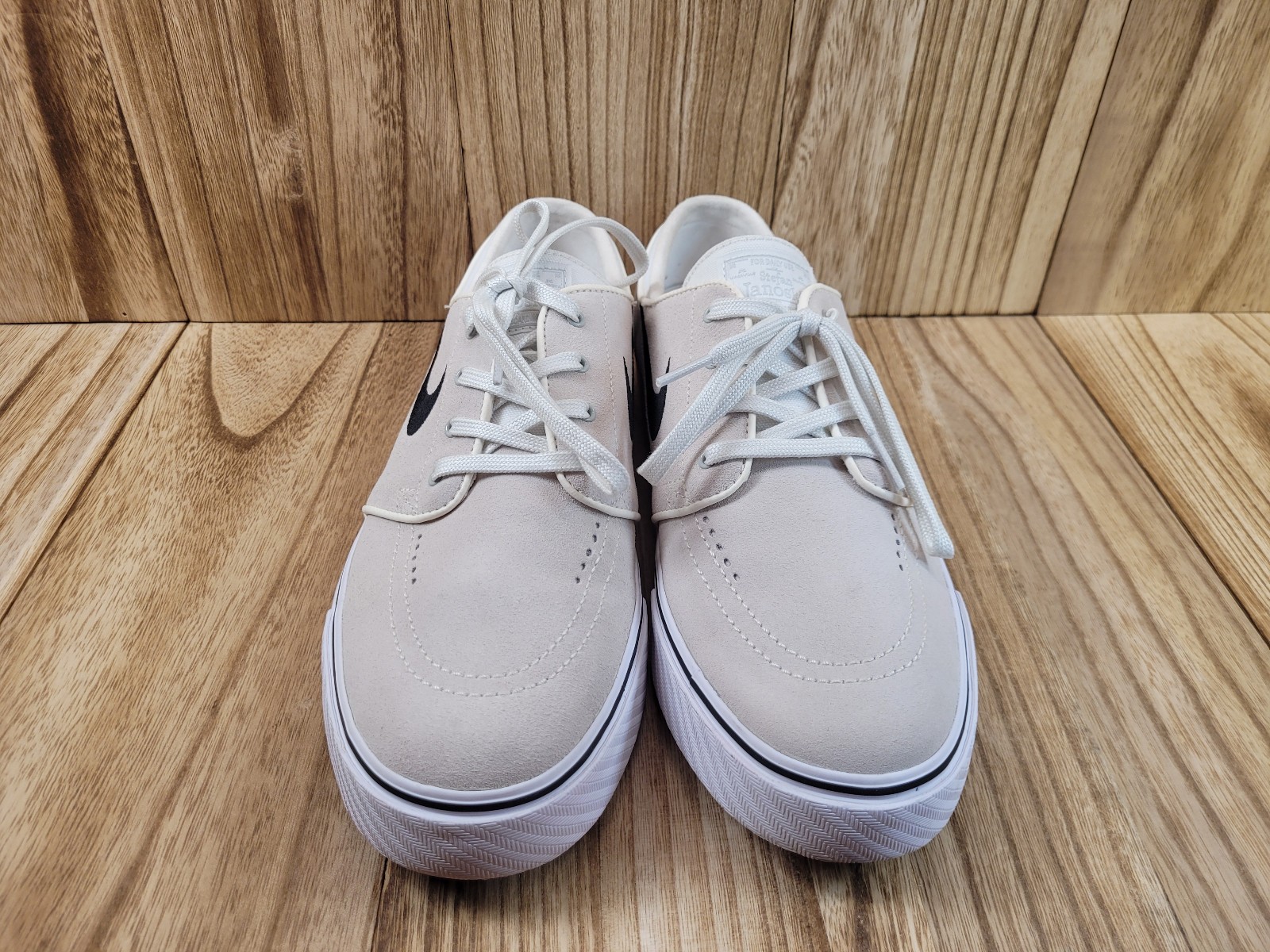 Nike Zoom SB Stefan Janoski Summit White 333824-108 Mens 10.5 Skate Shoes NICE
