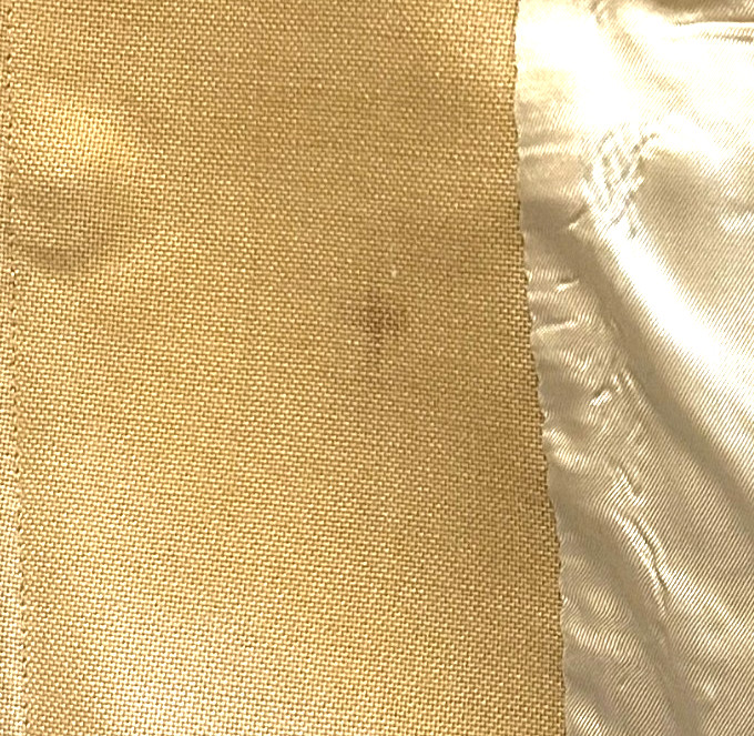 VTG Men’s Deansgate Blazer Sports Jacket Gold Polyester Blend 2 Gold Button 43L