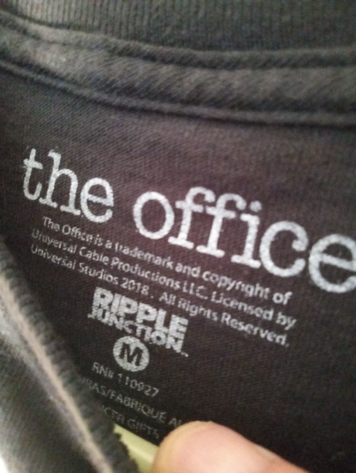 The Office Dwight Schrute False T-shirt Medium