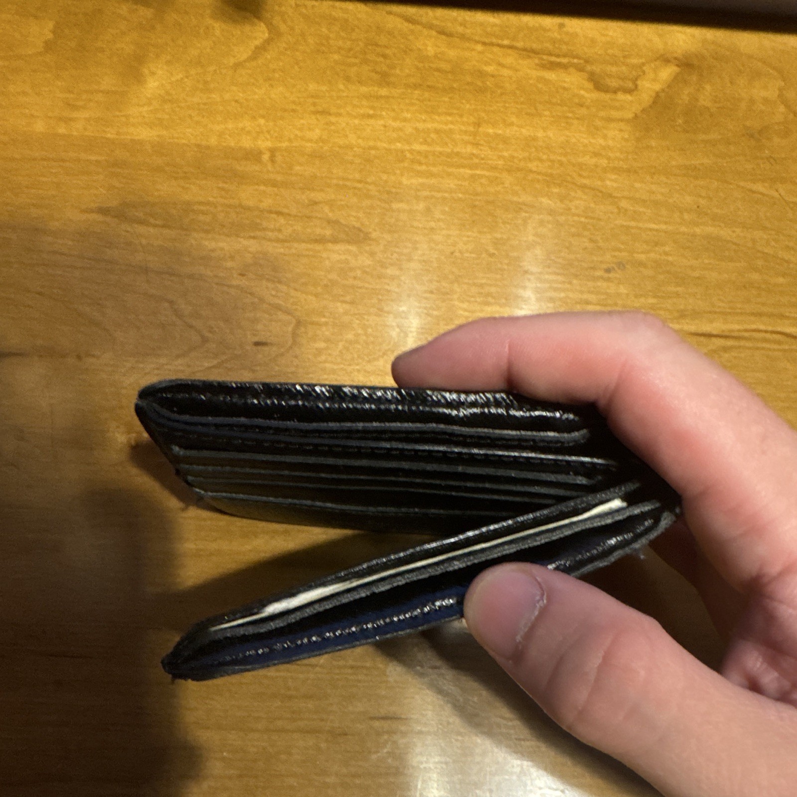 Louis Vuitton Damier Graphite Check Bifold Wallet Black Gray, Men’s Card