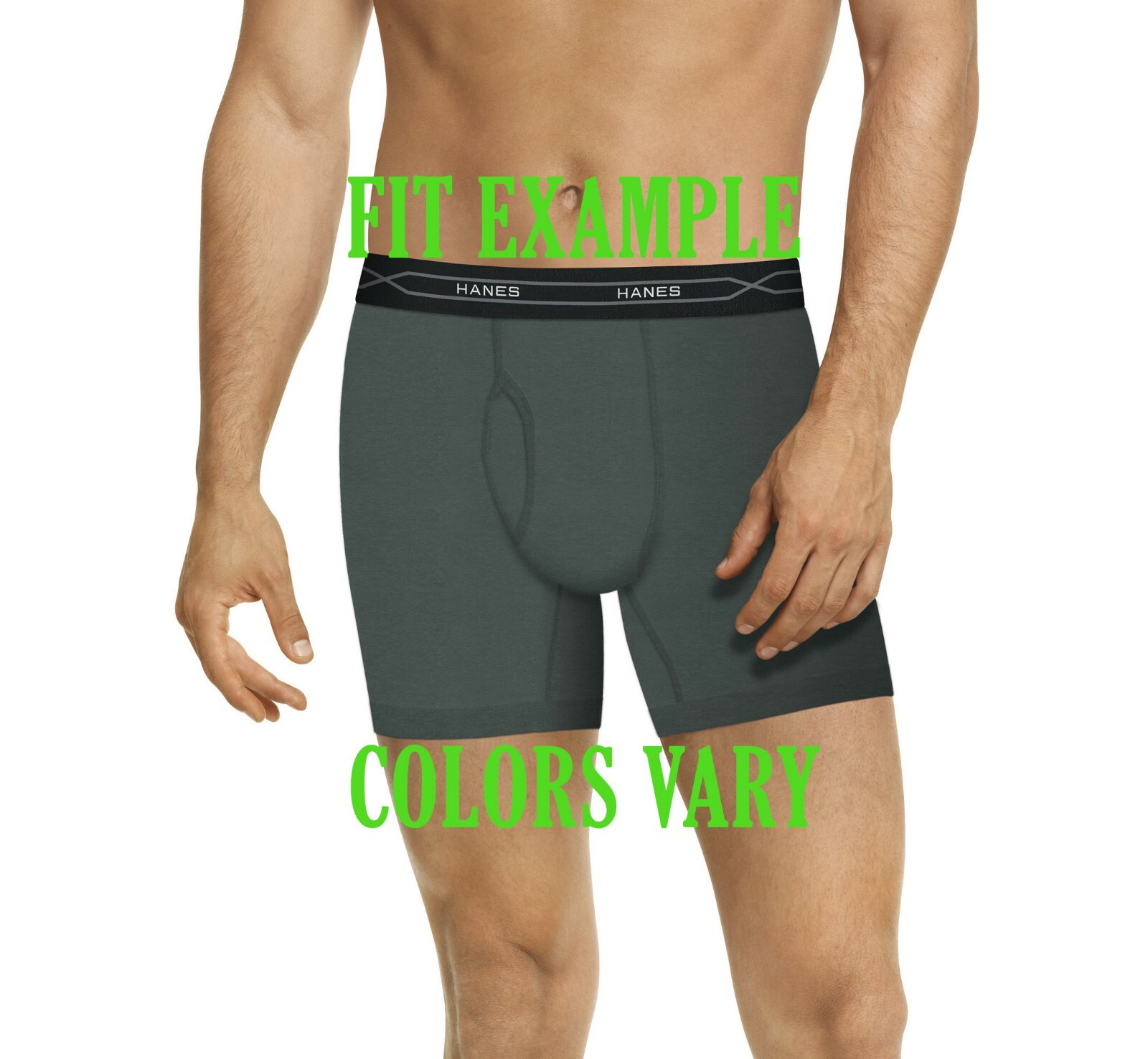 New Hanes Men Boxer Brief 2 Pack Comfort Flex X-Temp Small S Blue Orange