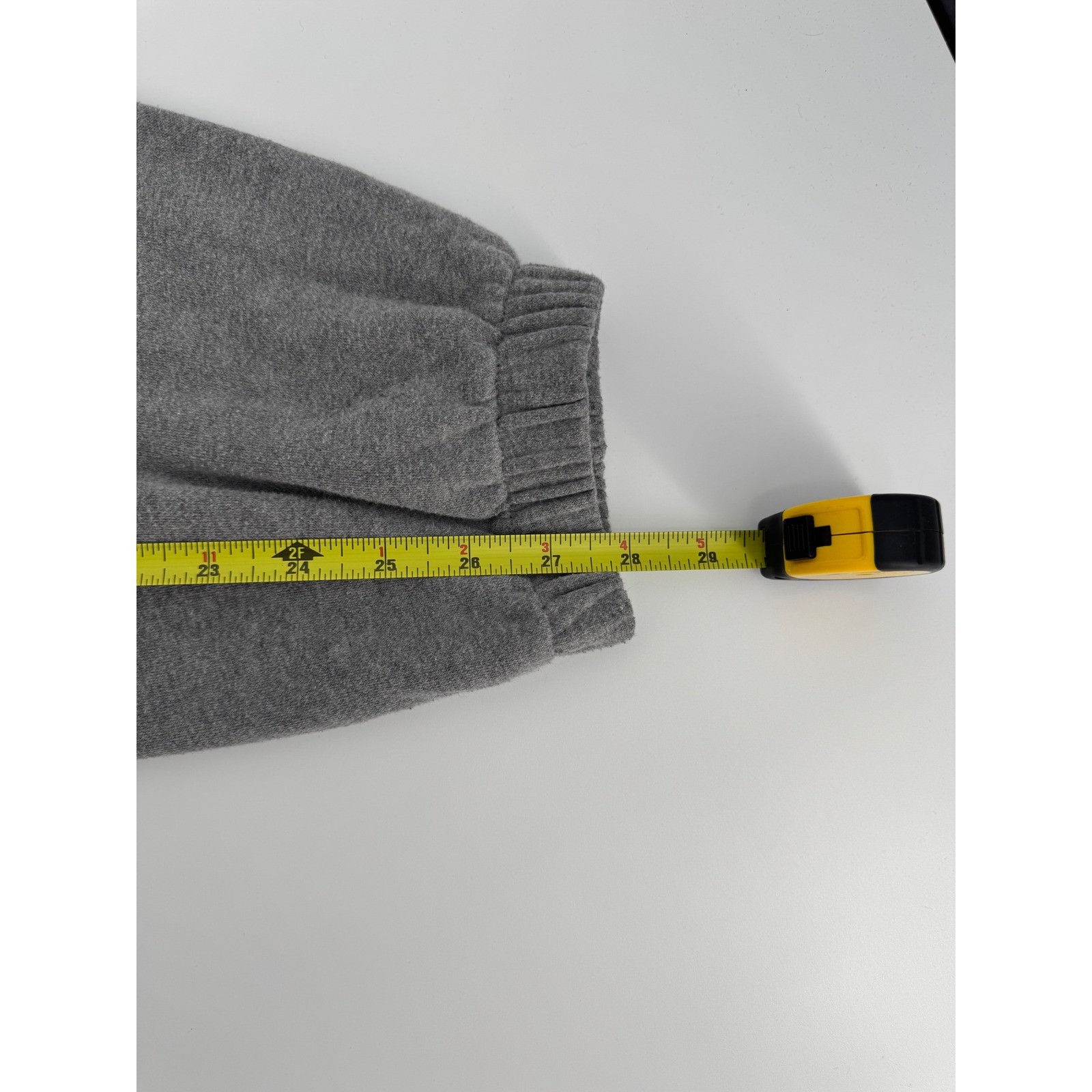 Wild Fable Wide Waistband Heather Gray High Rise Jogger Pants Sz M Fleece Lounge