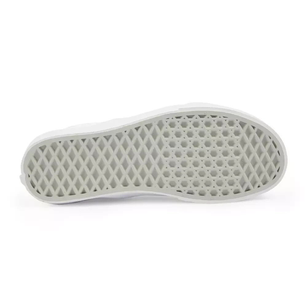 Vans Classic Slip-On Canvas Sneakers True White, Fast Shipping