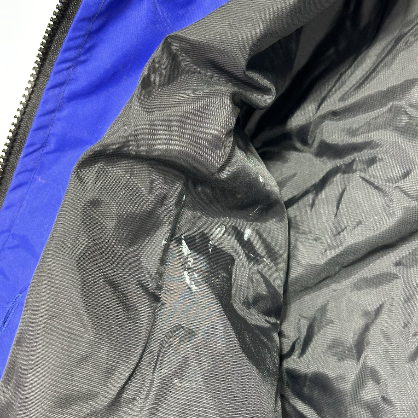 NEW Vintage Outback Trading CO Performance Waterproof Rain Jacket Size M Blue
