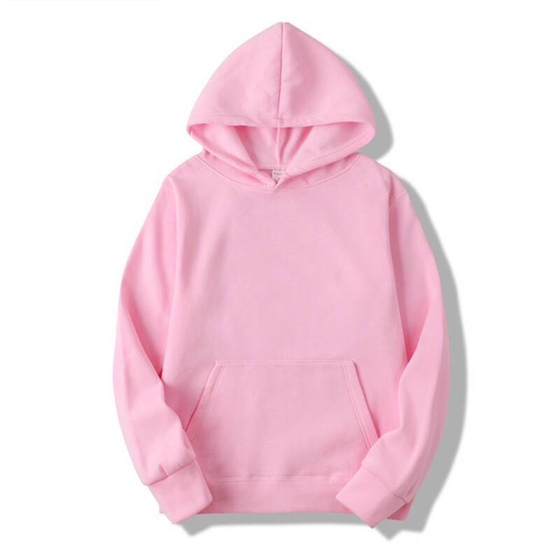 Men’s Plain Pullover Hoodies Casual Hooded Sweatshirts Long Sleeve Classic Tops▱