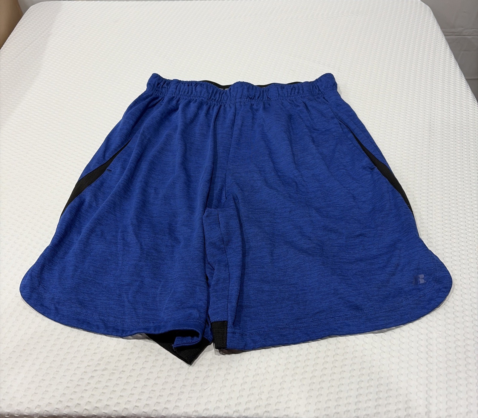 Russell Blue Shorts Men’s Small 28-30 Athletic Drawstring